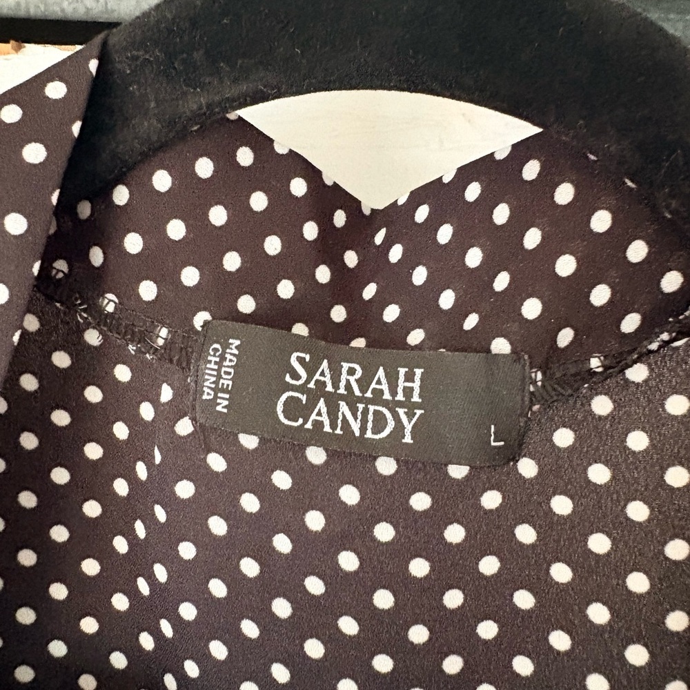 Sarah Candy Polka Dot Blouse